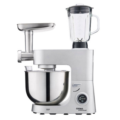 Multi-Function Stand Mixer 1800W with 8L Metal Bowl, Accessory Kit ...