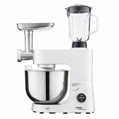 Multi-Function Stand Mixer 1800W with 8L Metal Bowl, Accessory Kit ...