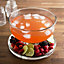 Multi Functional 6in1 Clear Cake Stand Dome Platter Dip Server Punch Salad Bowl