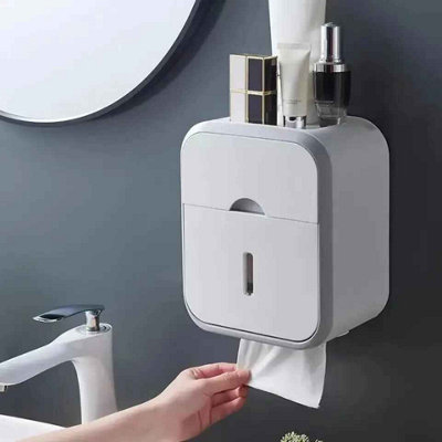 Multi Functional Toilet Paper Storage Box , Waterproof, Dust Proof ...