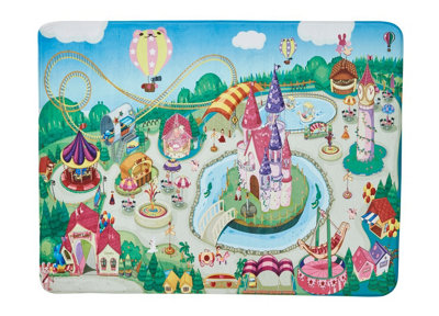 Multi Kids Handmade Modern Graphics Pictorial Rug for Living Room and ...