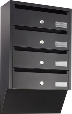 Multi Occupancy Apartment Post Box 4 for Flats Schools Offices