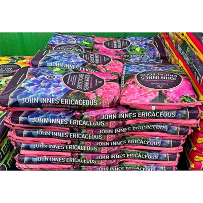 Multi Pack Buy 3 Bags Ericaceous Compost With John Innes 25L DIY at B&Q