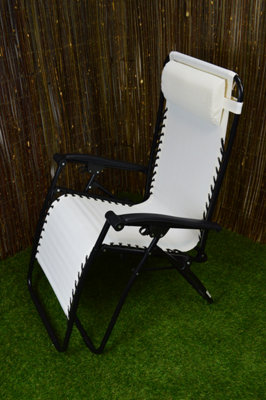 Cream zero deals gravity chair