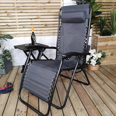 Garden relaxer chairs online b&q