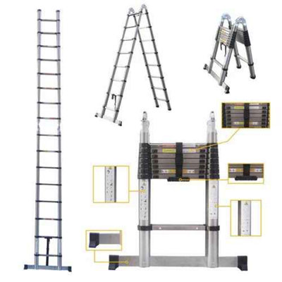 Multi-Purpose 3.8M Folding Ladder A-Frame
