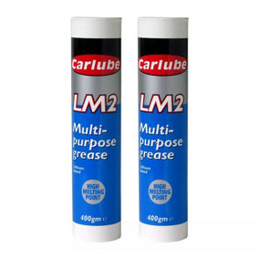 Multi Purpose Wheel Bearing Lithium Lm2 Based Grease Lubricant 400g  x2