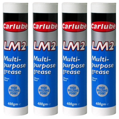 Multi Purpose Wheel Bearing Lithium Lm2 Based Grease Lubricant 400g  x4