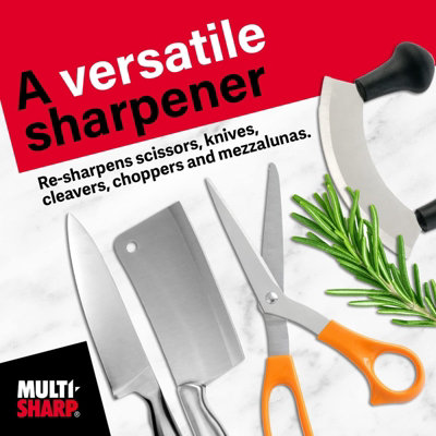 Multi-Sharp 2-in-1 tool and Scissor Sharpener for Effortless Precision