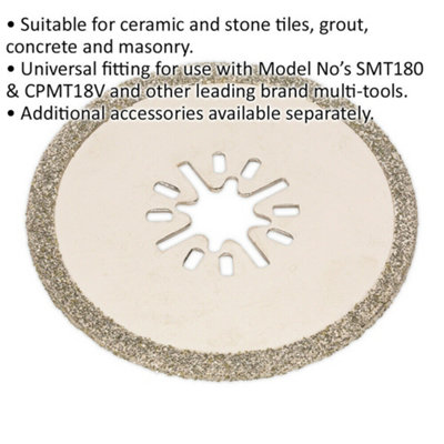 Multi tool blade for 2024 porcelain tile