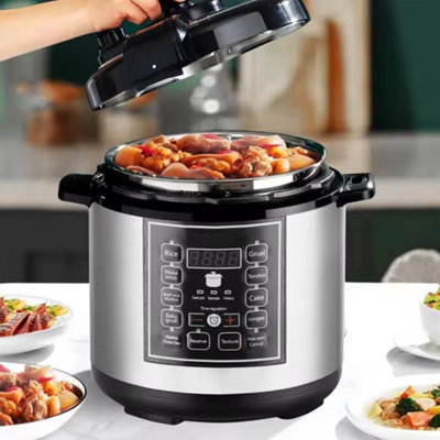Multi-Use 10 in 1 Electric Pressure Cooker with Digital Control