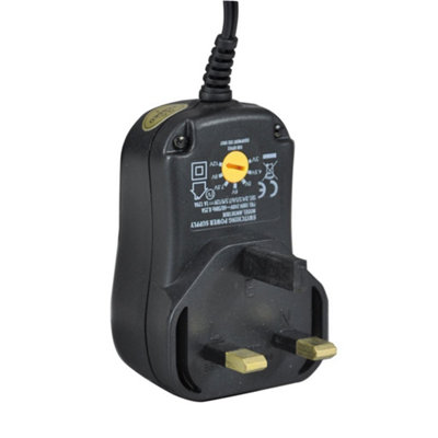 Multi-Voltage 1000ma Regulated Switch Mode Power Supply UK Plug