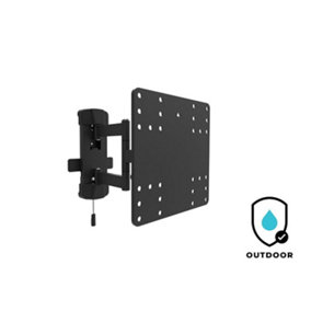 Multibrackets M VESA Outdoor Full Motion Wall Mount, for TVs 40-75" - Black