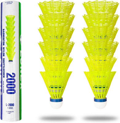 Multicolor Plastic Shuttlecock, Hybrid Design, Fast and Durable, for ...