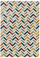 Multicolor Shades Geometric Modern Easy to Clean Rug For Dining Room -160cm X 230cm