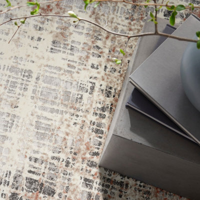 Multicolored Modern Abstract Rug for Living Room, Bedroom - 66 X 229 ...