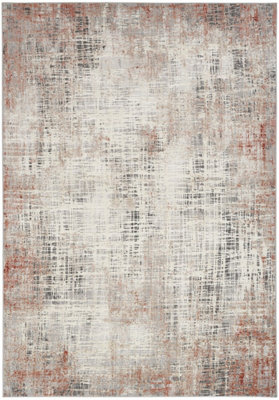 Multicolored Modern Abstract Rug for Living Room, Bedroom - 66 X 229 ...