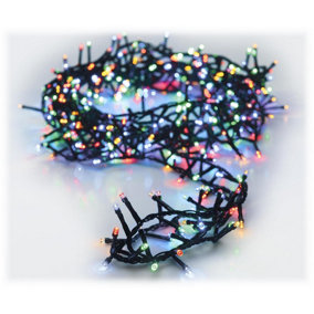 Multicolour Decorative Fairy Garden Outdoor Lights Indoor String 1000 LED 20M Rope Plug In