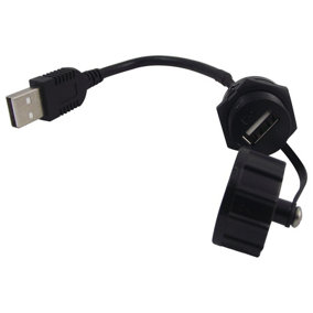 MULTICOMP - Adaptor, USB Type A, Male to Female