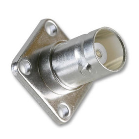 MULTICOMP PRO - 50 ohm BNC Panel Mount Flanged Socket, DC to 11GHz - Solder Termination