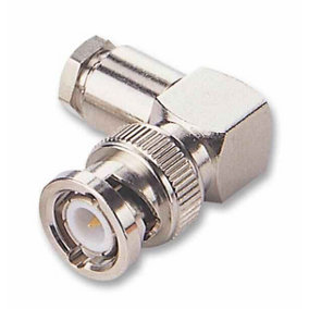 MULTICOMP PRO - 50 ohm BNC Right Angled Clamp On Plug, DC to 11GHz - RG174 Cable