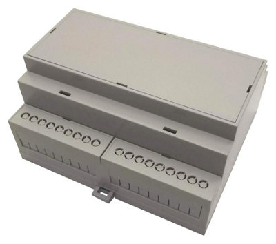 MULTICOMP PRO - ABS / Polycarbonate DIN Rail Enclosure, 90.2x106.25x57.5mm