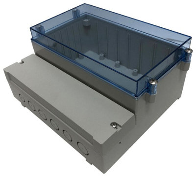 MULTICOMP PRO - IP65 ABS Dual Compartment Enclosure, 185x213x104.5mm