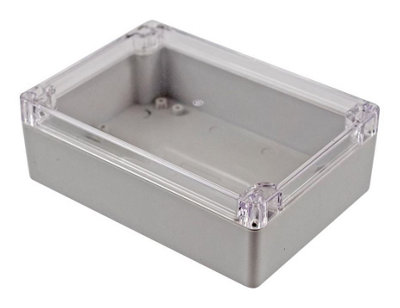 MULTICOMP PRO - Light Grey Polycarbonate Enclosure with Lid, IP65, 121 x 55 x 171mm