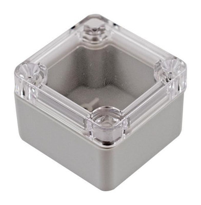 MULTICOMP PRO - Light Grey Polycarbonate Enclosure with Lid, IP65, 50 x 35 x 52mm