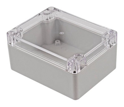 MULTICOMP PRO - Light Grey Polycarbonate Enclosure with Lid, IP65, 90 x 55 x 115mm