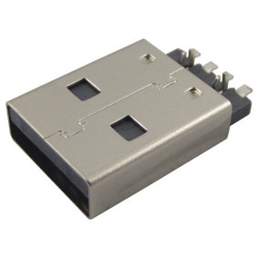 MULTICOMP PRO - Plug, USB, Right Angle, Type A, SMT