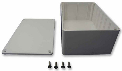 MULTICOMP - White ABS Box with Lid - 150x100x60mm