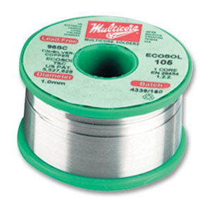 MULTICORE - Lead Free Solder Wire, 0.7mm, 500g