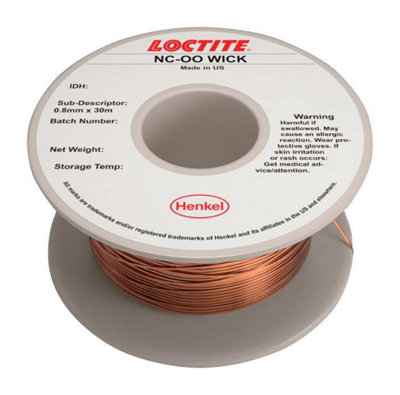 MULTICORE / LOCTITE - No-Clean Desoldering Braid, 0.89mm x 30m