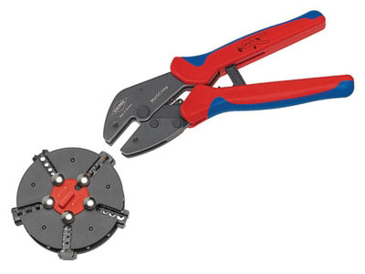 Multicrimp Pliers Set - 5 Quick Change Cartridges