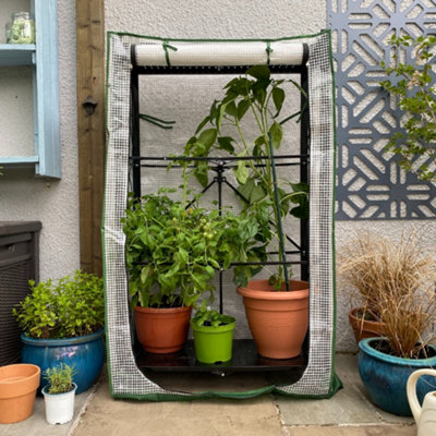 Multiflex Patio & Balcony Greenhouse Grow House & Plant Cover