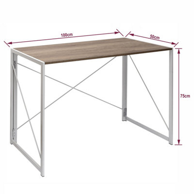 Portable deals white desk