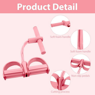 pedal pull rope exercises resistance bands with foot pedals