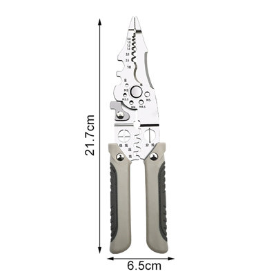 MULTIFUNCTIONAL WIRE STRIPPER CRIMPER CABLE CUTTER PLIERS HAND REPAIR TOOLS