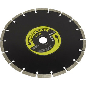Multipurpose Diamond Blade - 230mm Diameter -22mm Bore - Dry Cutting Disc