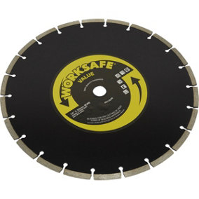 Multipurpose Diamond Blade - 300mm Diameter -20mm Bore - Dry Cutting Disc