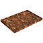 Multipurpose Inverted Teak Wood Extra Large Barbecue Cutting Board 58 x 38cm