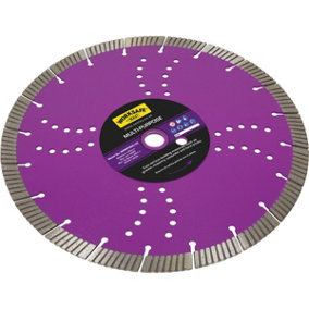 Multipurpose Wet & Dry Cutting Disc - 300mm Diameter - Diamond Segments