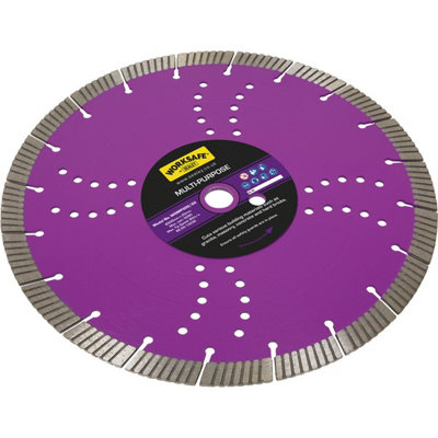 Multipurpose Wet & Dry Cutting Disc - 300mm Diameter - Diamond Segments
