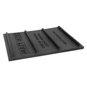 Multy Deck Recycled Rubbed Decking Plate 2-Pack