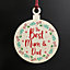 Mum And Dad Christmas Gift Hanging Decoration Novelty Gift From Daughter Son
