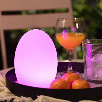 Muna Rechargeable Colour Changing LED Feature Light with Remote Control RGB