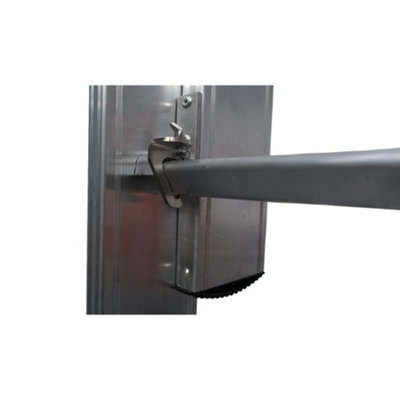 Murdoch Dmax Double Extension Ladder with Depoloyable Stabiliser Bar - 2x10 Rung - 3