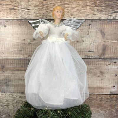 Muriel Fairy Christmas Tree Topper Decoration DIY at B&Q
