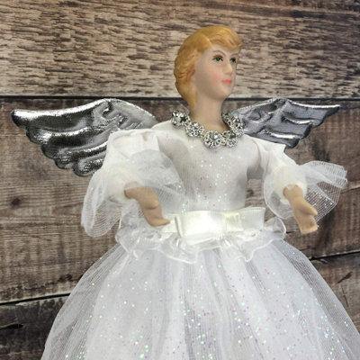 Muriel Fairy Christmas Tree Topper Decoration - 1